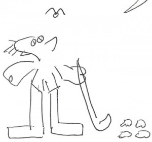 Lowie trekt de natuur in