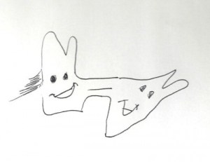 Misvormd maar wel gelukkig