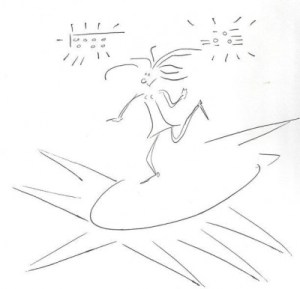 Vriendin op dansvloer